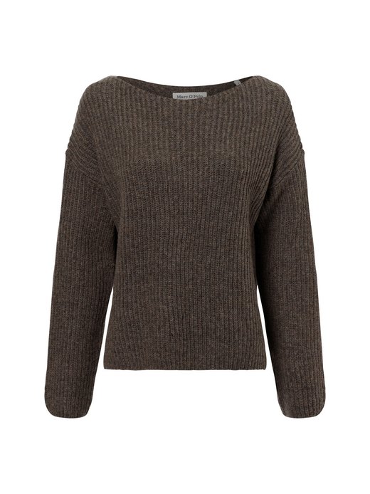 Damen Strickpullover mit Schurwoll-Anteil