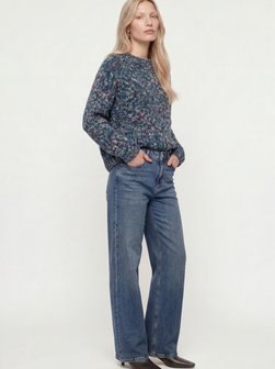 Damen Strickpullover mit Schurwoll-Anteil