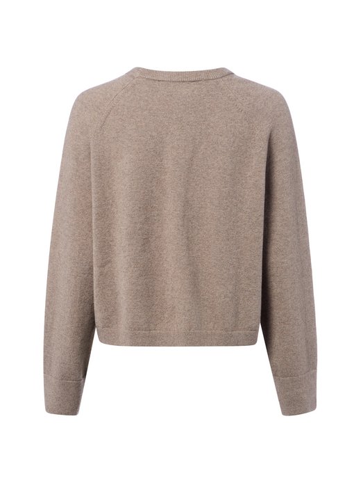Damen Strickpullover mit Schurwollanteil