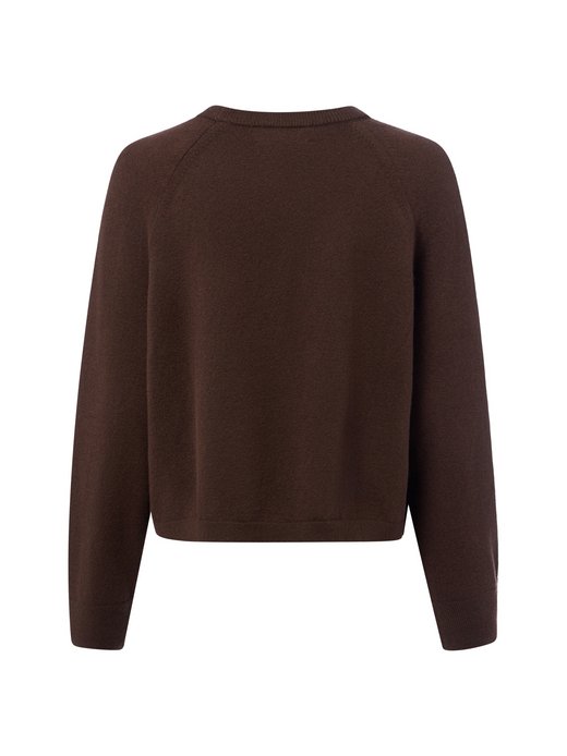 Damen Strickpullover mit Schurwollanteil