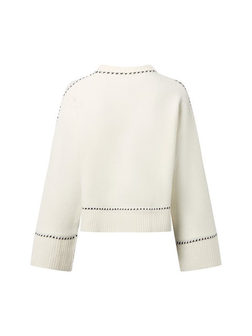 Damen Strickpullover mit Woll-Anteil - Roeme