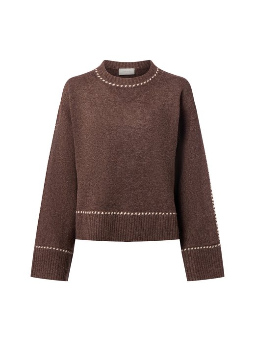 Damen Strickpullover mit Woll-Anteil - Roeme