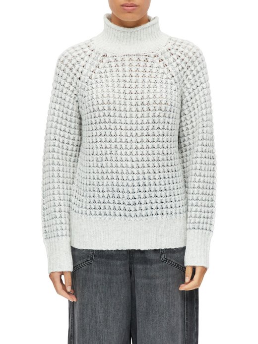 Damen Strickpullover mit Woll-Anteil