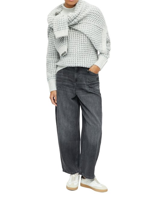 Damen Strickpullover mit Woll-Anteil