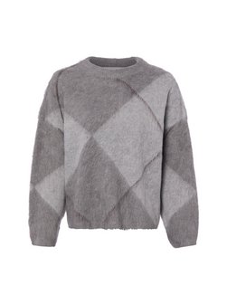 Damen Strickpullover mit Woll- und Alpaka-Anteil - Pargyle