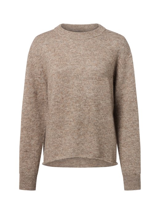 Damen Strickpullover mit Woll- und Alpaka-Anteil
