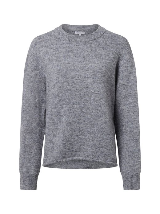 Damen Strickpullover mit Woll- und Alpaka-Anteil