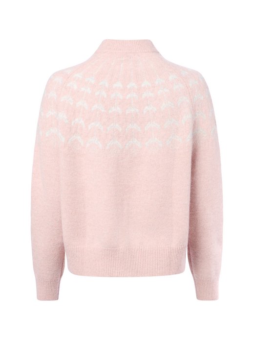 Damen Strickpullover mit Woll- und Alpaka-Anteil