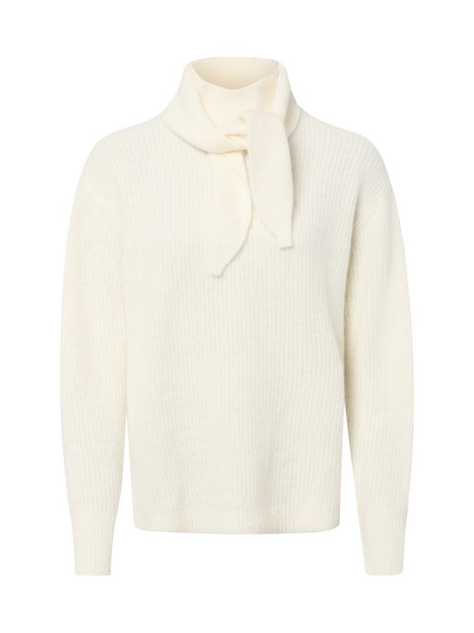 Damen Strickpullover mit Woll- und Alpaka-Anteil