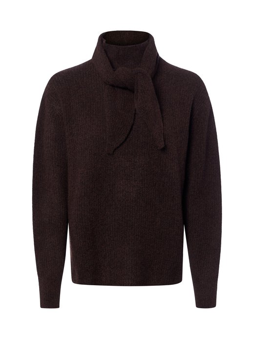 Damen Strickpullover mit Woll- und Alpaka-Anteil