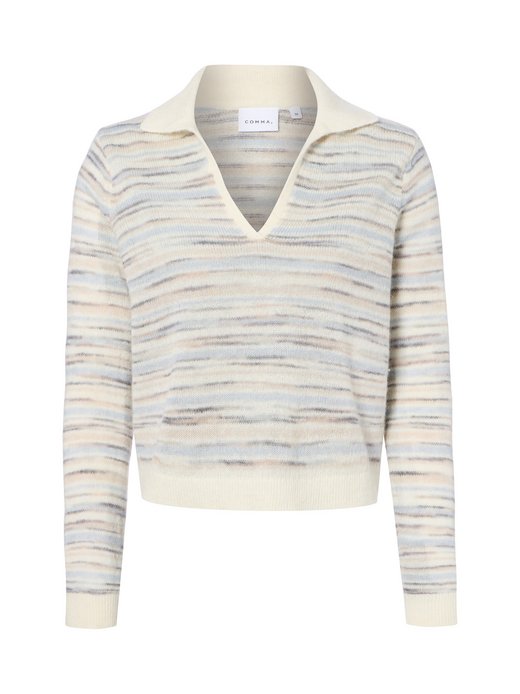 Damen Strickpullover mit Woll- und Alpaka-Anteil