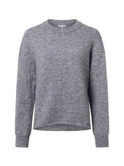 Damen Strickpullover mit Woll- und Alpaka-Anteil