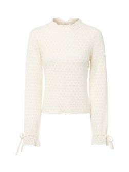 Damen Strickpullover mit Woll- und Alpaka-Anteil