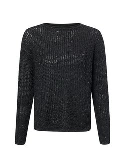 Damen Strickpullover mit Woll- und Alpaka-Anteil