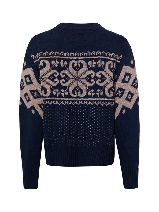 Damen Strickpullover mit Woll- und Cashmere-Anteil