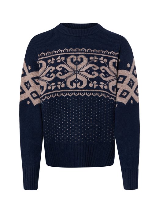 Damen Strickpullover mit Woll- und Cashmere-Anteil