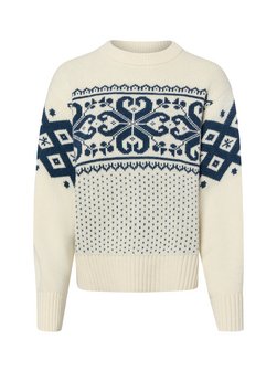 Damen Strickpullover mit Woll- und Cashmere-Anteil