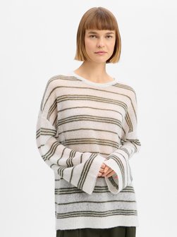 Damen Strickpullover mit Woll- und Cashmere-Anteil