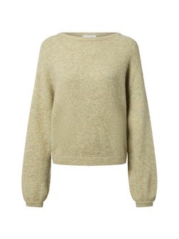Damen Strickpullover mit Woll- und Mohair-Anteil - Pemine
