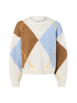 Damen Strickpullover mit Wollanteil - NMArmie