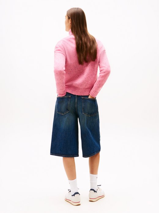 Damen Strickpullover mit Wollanteil