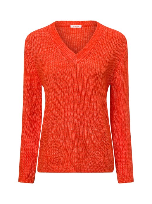 Damen Strickpullover mit Wollanteil