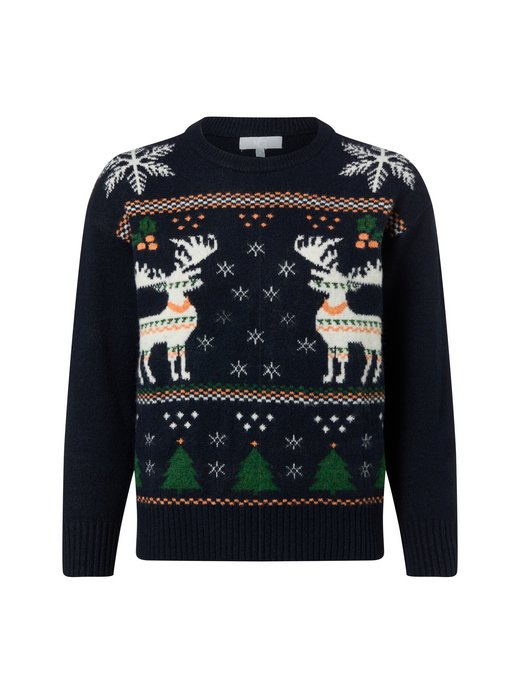 Damen Strickpullover mit Wollanteil