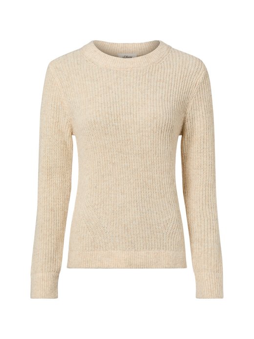 Damen Strickpullover mit Wollanteil