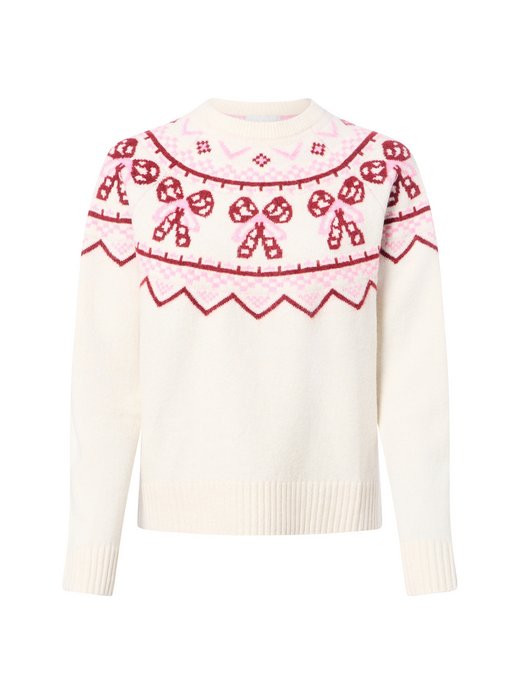 Damen Strickpullover mit Wollanteil