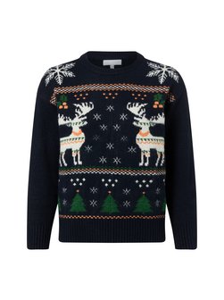 Damen Strickpullover mit Wollanteil