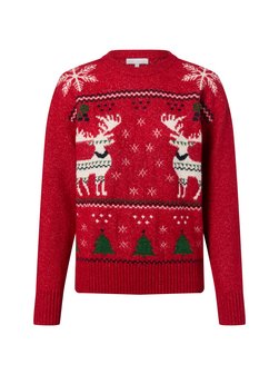 Damen Strickpullover mit Wollanteil