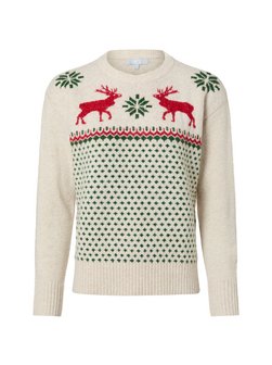 Damen Strickpullover mit Wollanteil