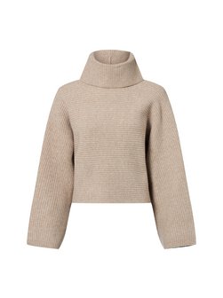 Damen Strickpullover mit Wollanteil