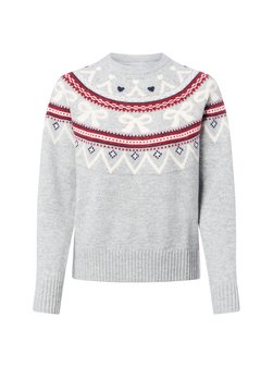 Damen Strickpullover mit Wollanteil