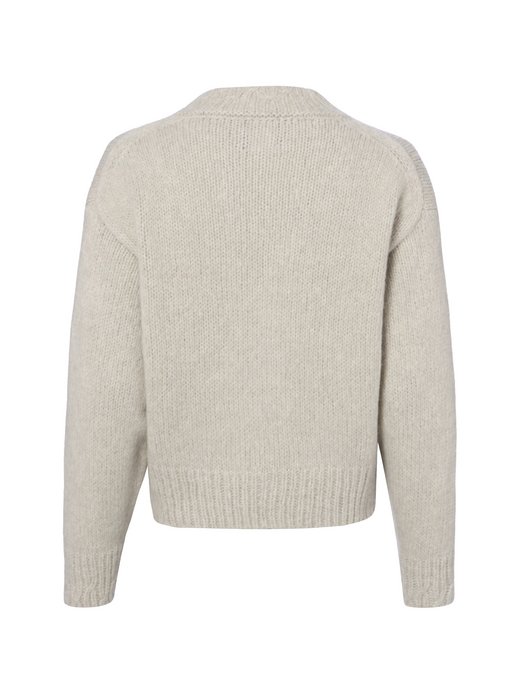 Damen Strickpullover mit Wolle und Alpaka