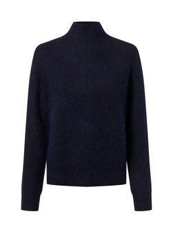 Damen Strickpullover mit Wolle und Alpaka