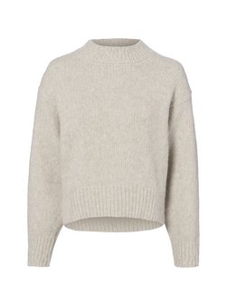 Damen Strickpullover mit Wolle und Alpaka