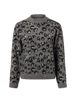 Damen Strickpullover mit Wolle und Mohair