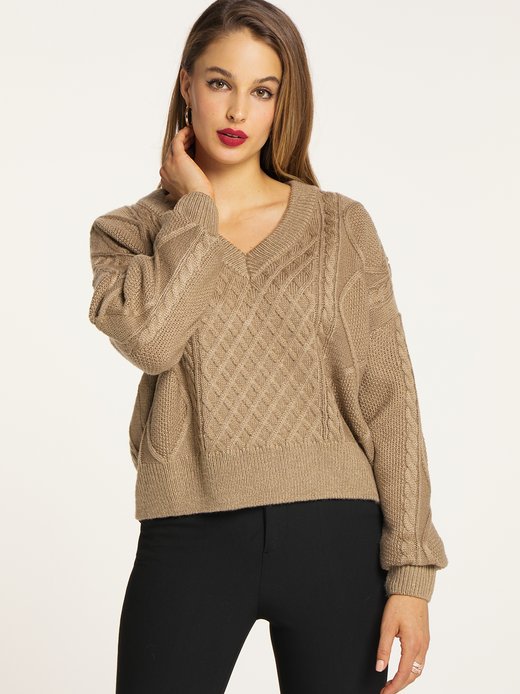 Damen Strickpullover