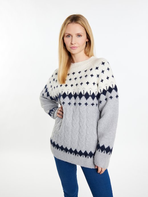 Damen Strickpullover