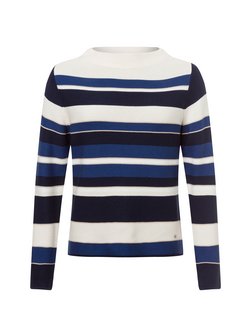 Artikelbild Damen Strickpullover von RABE in marine beige gestreift