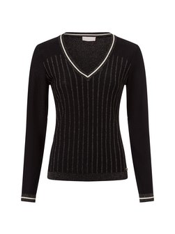 Artikelbild Damen Strickpullover von Liu Jo Collection in schwarz silber meliert
