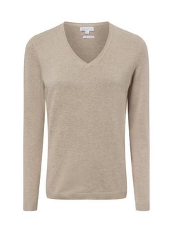 Artikelbild Damen Strickpullover von brookshire in taupe uni