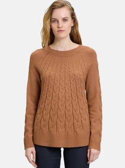 Artikelbild Damen Strickpullover von Betty Barclay in braun gemustert