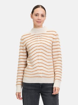 Artikelbild Damen Strickpullover von Betty & Co in mehrfarbig gestreift