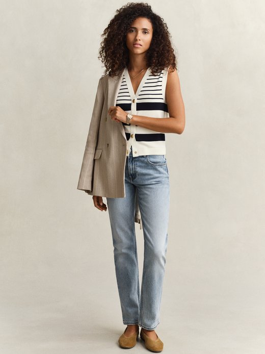 Damen Strickpullunder