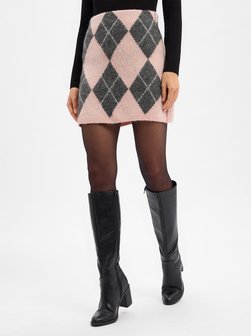 Damen Strickrock mit Alpaka-Anteil