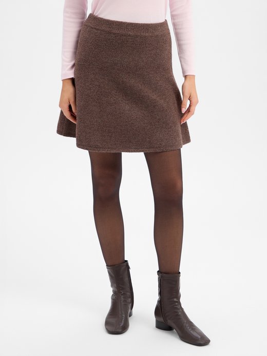 Damen Strickrock mit Wollanteil - Gisa