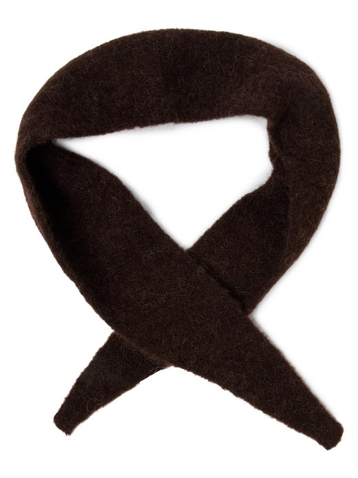 Damen Strickschal mit Alpaka- und Merino-Anteil - Sanor