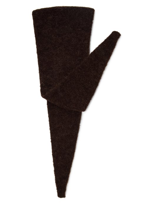 Damen Strickschal mit Alpaka- und Merino-Anteil - Sanor